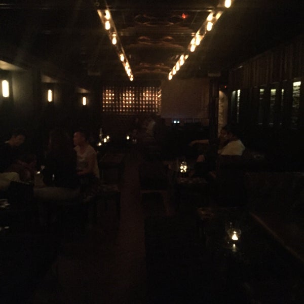 Dark and atmospheric with good music. Gonna be the coolest place in town