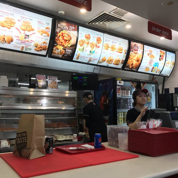 KFC Fried Chicken Joint in Melbourne CBD