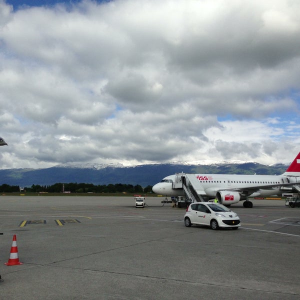 Photo taken at Geneva Cointrin Airport (GVA) by Sacha on 5/24/2013