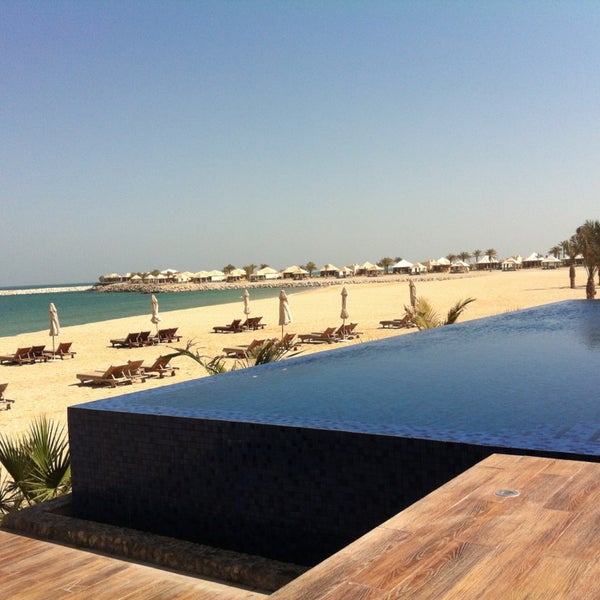 Photo taken at Banyan Tree Ras Al Khaimah Beach by Dalia on 5/24/2013