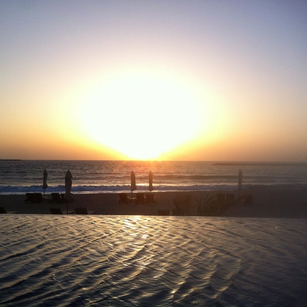 Photo taken at Banyan Tree Ras Al Khaimah Beach by Dalia on 5/18/2013