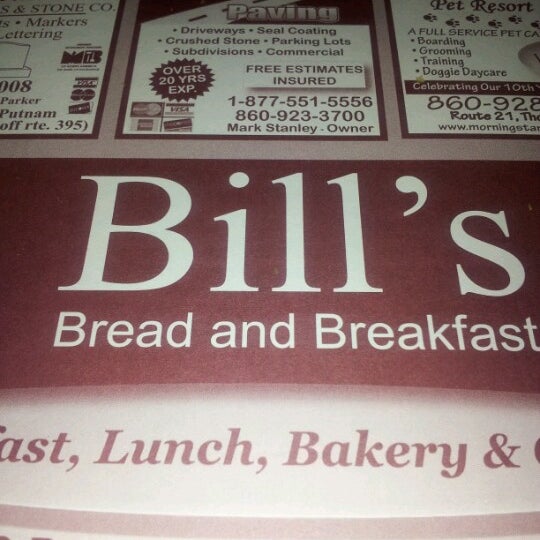 Foto scattata a Bill&#39;s Bread &amp; Breakfast da Bill H. il 1/14/2013