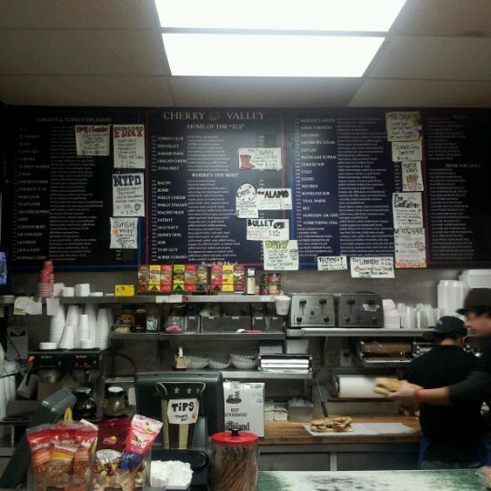 Photo taken at Cherry Valley Deli &amp; Grill by Julian S. L. on 11/6/2012