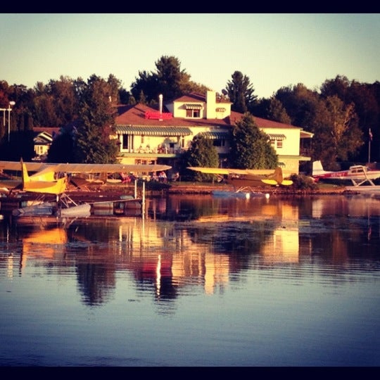 Photo taken at Gauthier&#39;s Saranac Lake Inn by Nicole B. on 11/17/2012