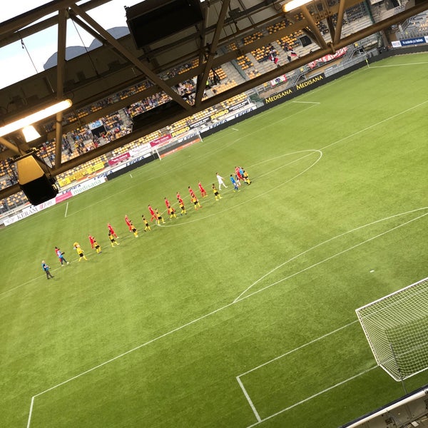 Photo taken at Parkstad Limburg Stadion by Gideon B. on 8/9/2019