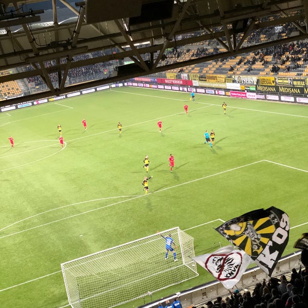 Photo taken at Parkstad Limburg Stadion by Gideon B. on 3/1/2019