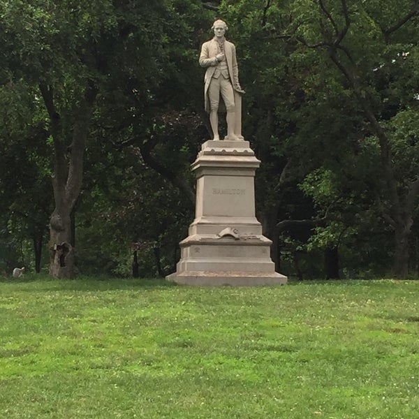 Alexander Hamilton Statue Central Park New York, NY