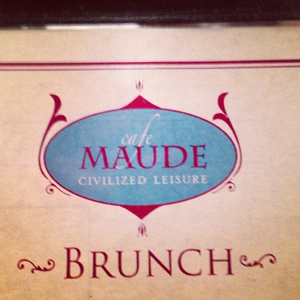 10/20/2012 tarihinde Kellyziyaretçi tarafından Café Maude'de çekilen fotoğraf