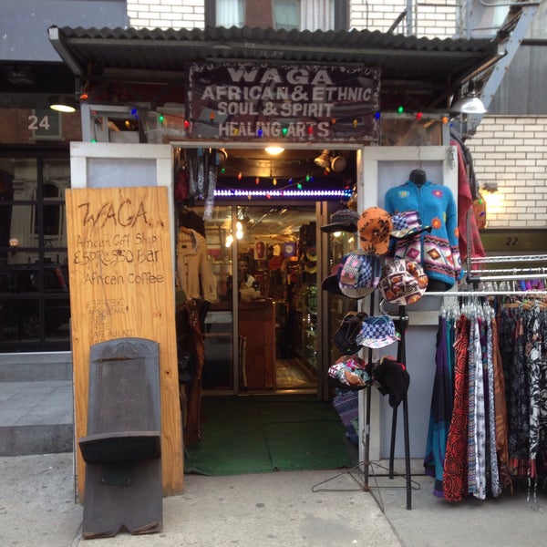 WAGA African & Ethnic 22 Saint Mark's Pl.