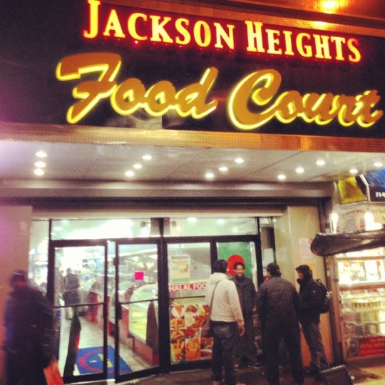 Photo taken at Jackson Heights Bazaar &amp; Food Court by Simran J. on 12/16/2012