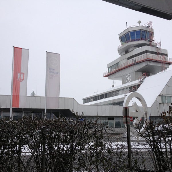 Photo taken at Airport Linz (LNZ) by Hans-Peter K. on 1/14/2013