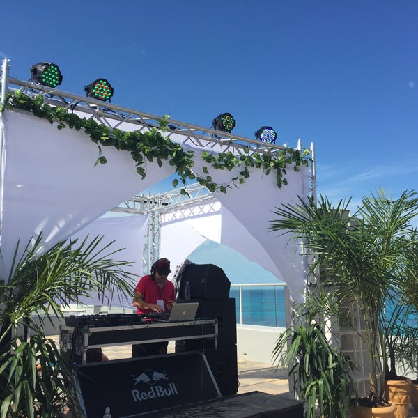 Photo taken at Aloft Cancún by Kike S. on 1/30/2016