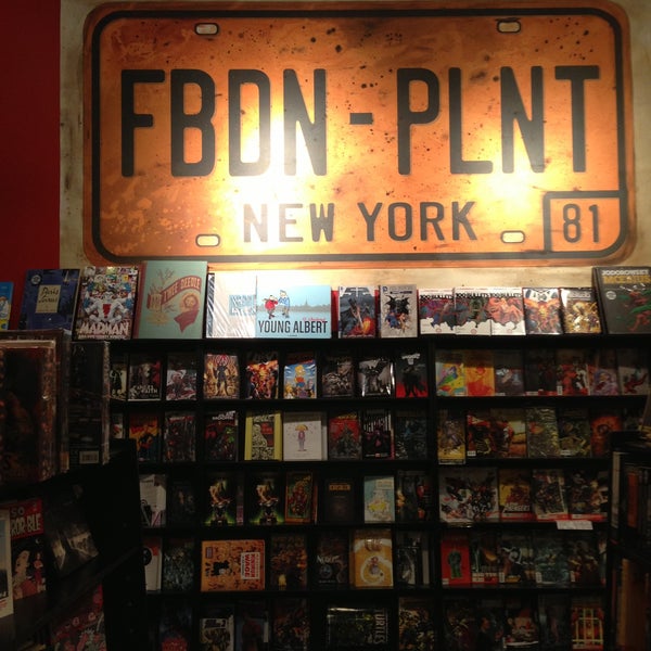 Photo taken at Forbidden Planet by Marcus C. on 4/21/2013