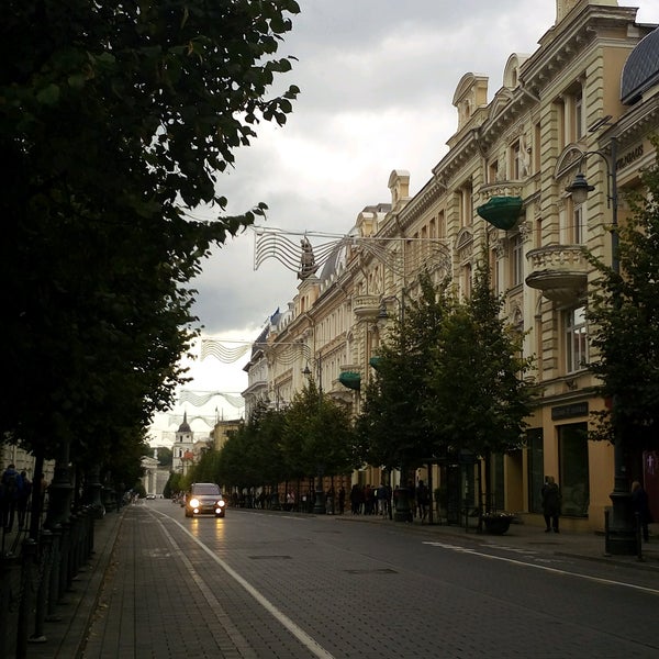 Photo taken at Gediminas Avenue by Svetlana F. on 9/24/2016