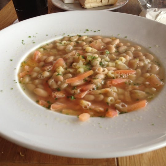 Pasta Fagioli Soup was so fresh! You could tell it was made right before serving. Would have liked a thicker soup base-but the freshness wins here!