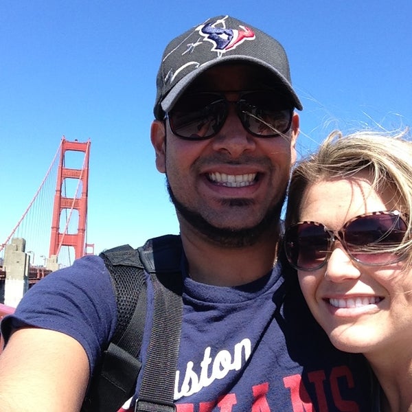 Photo taken at *CLOSED* Golden Gate Bridge Walking Tour by Andres C. on 9/15/2013