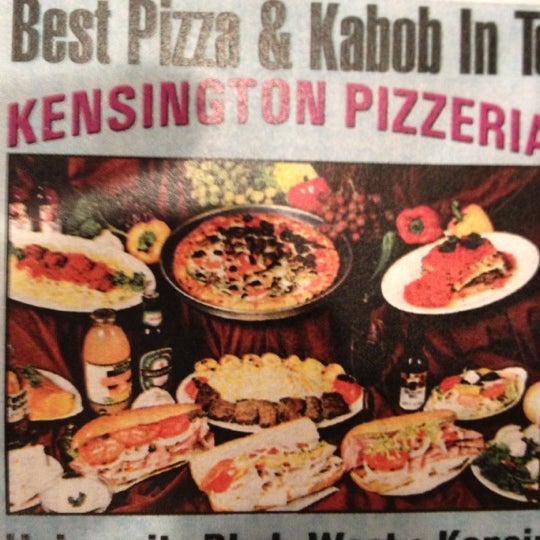 Photo taken at Kensington Pizza &amp; Kabob House by ᴡ V. on 11/21/2012