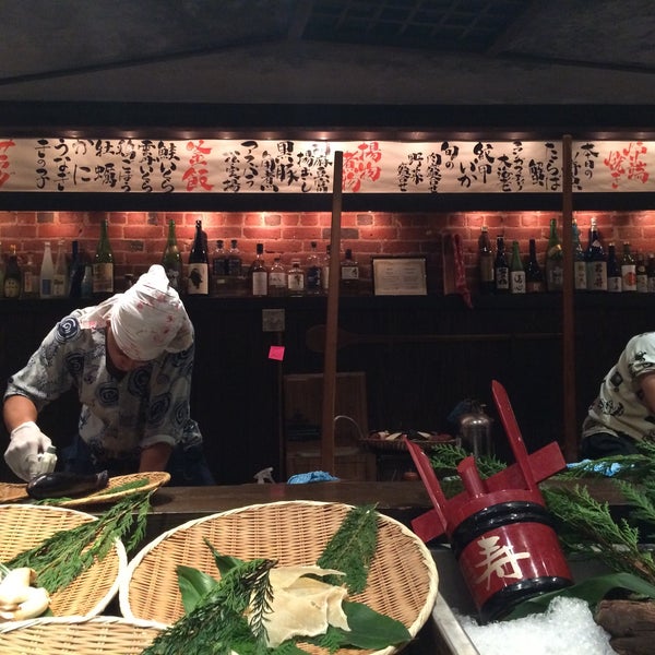 Get some sake, sit at the counter and enjoy one of the best places and experience ever!