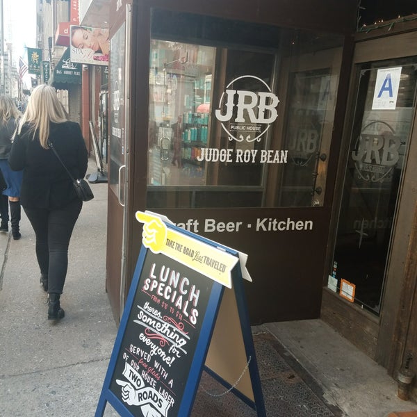 Photo taken at Judge Roy Bean Public House by Anna H. on 4/11/2018