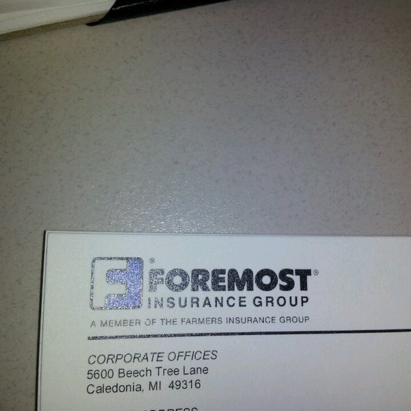Foremost Insurance 1 tavsiye