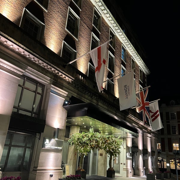 11/24/2022에 Turke D.님이 London Marriott Hotel Grosvenor Square에서 찍은 사진