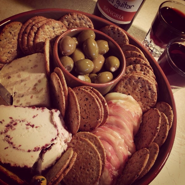 Wine and cheese!  The best selection!
