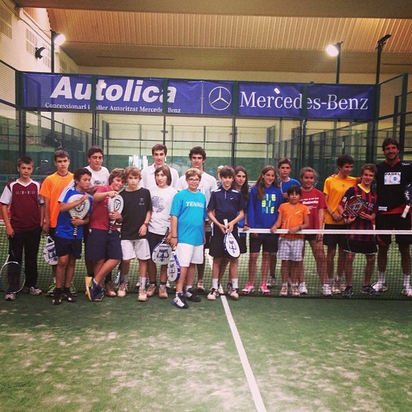 Photo taken at Vall Parc Tennis by Juan Carlos L. on 6/7/2013