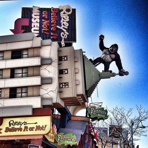 Photo taken at Ripley&#39;s Believe It or Not! by Bryan D. on 4/29/2013