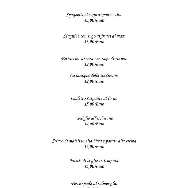 Ecco il nuovo menu autunnale. A grande richiesta i testaroli della Lunigiana presenti nel menu e anche in vendita presso Ferrarino, l'osteria dell'Enoteca Ferrara.