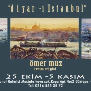 Mücella Aşkan dan İstanbul Zamanı adlı sergi Venüs Sanat Galerisi'nde
