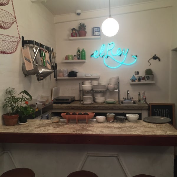 Photo taken at El Rey Coffee Bar &amp; Luncheonette by Shah A. on 4/20/2015