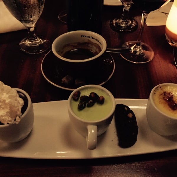 Photo taken at Trellis Restaurant by julian X. on 12/10/2014