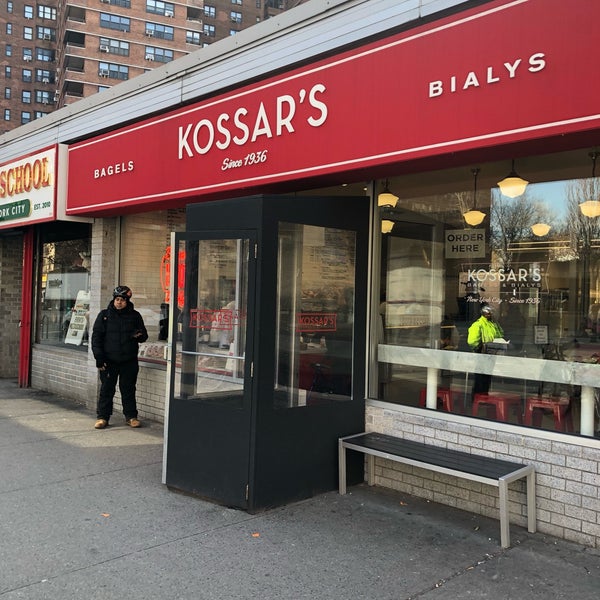 Photo taken at Kossar&#39;s Bialys by Grant D. on 1/17/2019