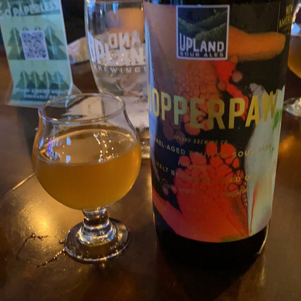 Photo taken at Upland Brewing Company Tasting Room by Michael D. on 9/26/2020