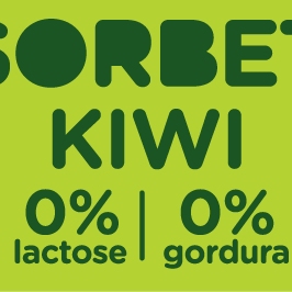 A maneira mais gostosa de se refrescar neste calor é tomar o nosso sorbet de kiwi! Para quem não sabe o que é sorbet, se trata de um sorvete feito a base de água com muuuuuita fruta!