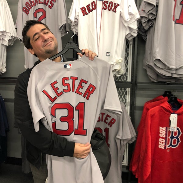 Photo taken at Red Sox Team Store by Carlos R. on 9/7/2018