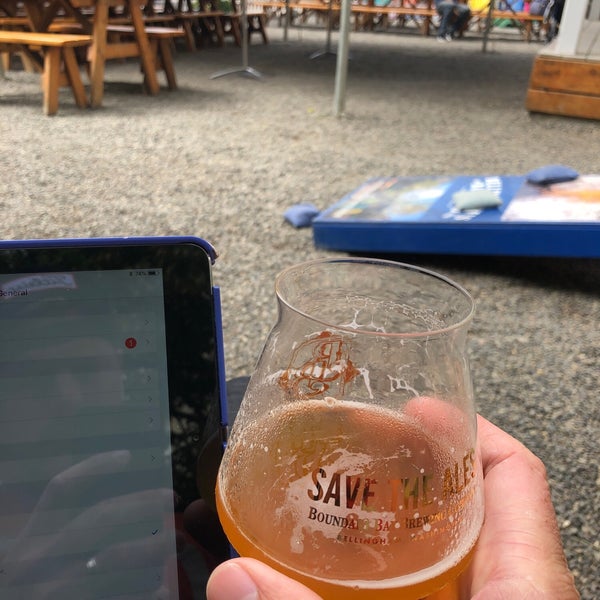 Photo taken at Boundary Bay Brewery by Tim O. on 9/2/2019