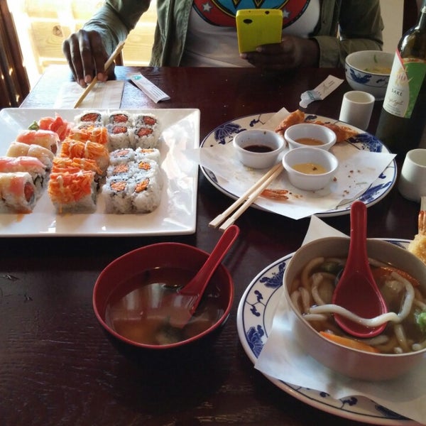 Photo taken at Mizumi Hibachi &amp; Sushi by Jarrett P. on 10/4/2014
