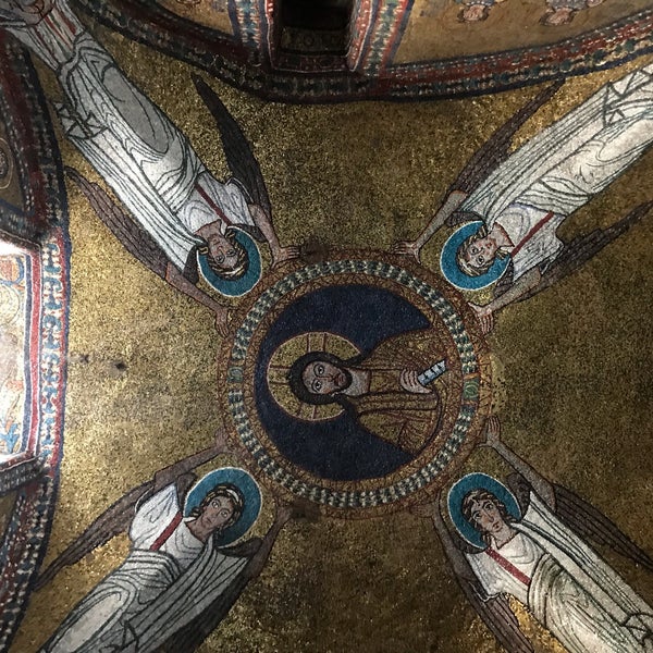 Photo taken at Basilica di Santa Prassede by Süreyya E. on 3/29/2019