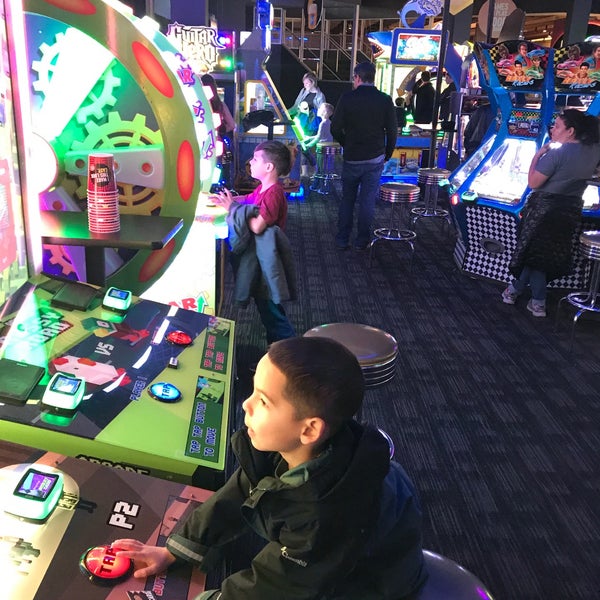 Photo taken at Dave &amp; Buster&#39;s by AJ S. on 3/2/2018