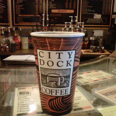 Photo taken at City Dock Cafe by zacky m. on 1/17/2013