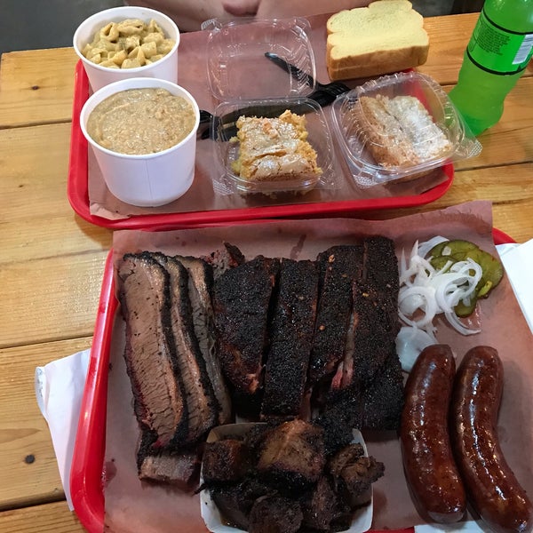 Photo taken at Cattleack Barbeque by Ian R. on 3/22/2019