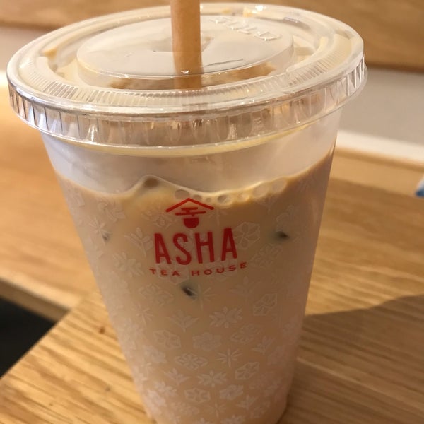 Photo taken at Asha Tea House by Ian R. on 8/16/2019
