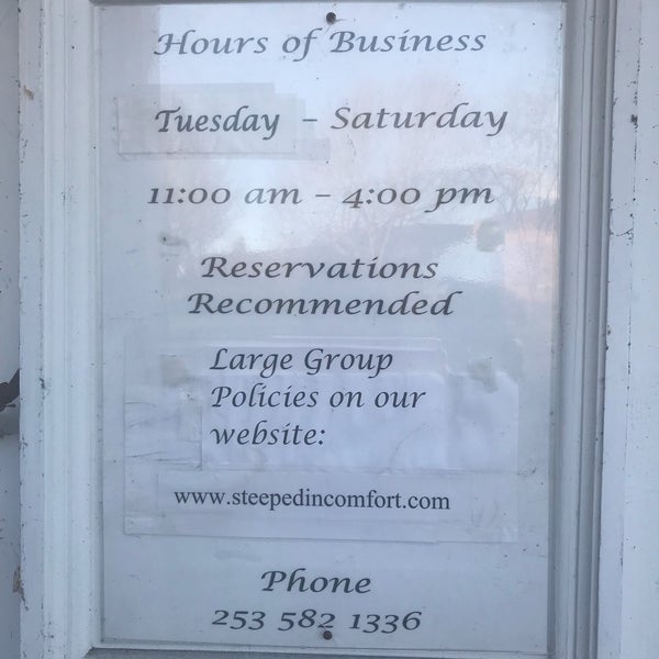 Photos At Steeped In Comfort Tea Room In Lakewood