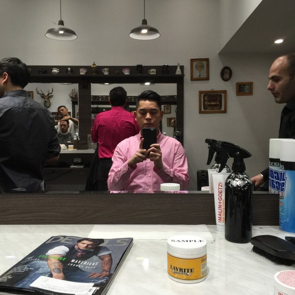 Photo taken at Made Man Barbershop by Mark S. on 1/31/2015