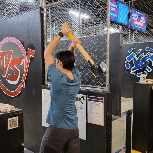 Batl Axe Throwing Recreation Center in Central Business District