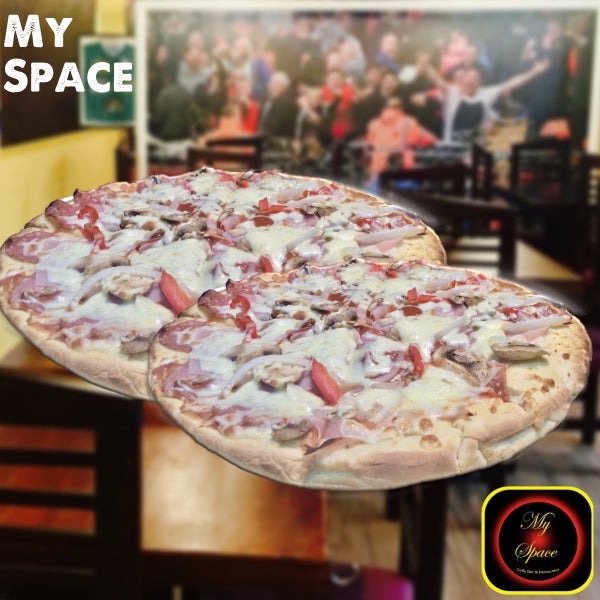 Nuestra pizza es especular. Promo 2x1 en pizzas medianas