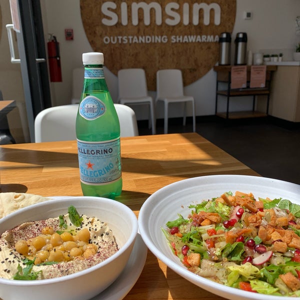 Photo taken at Simsim Outstanding Shawarma by toisan on 7/8/2019