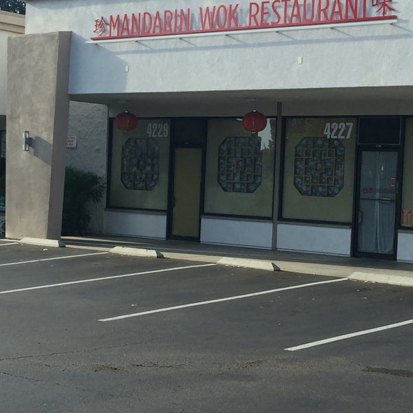 Mandarin Wok Restaurant Bay Park 4227 Balboa Ave