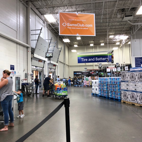 Sam's Club Warehouse or Wholesale Store